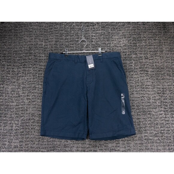 Tommy Hilfiger Shorts Mens 35 Actual 36 Blue TH Flex Stretch Chino Preppy NWT - Picture 16 of 16